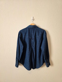 Banana Republic Denim Button Up (L)