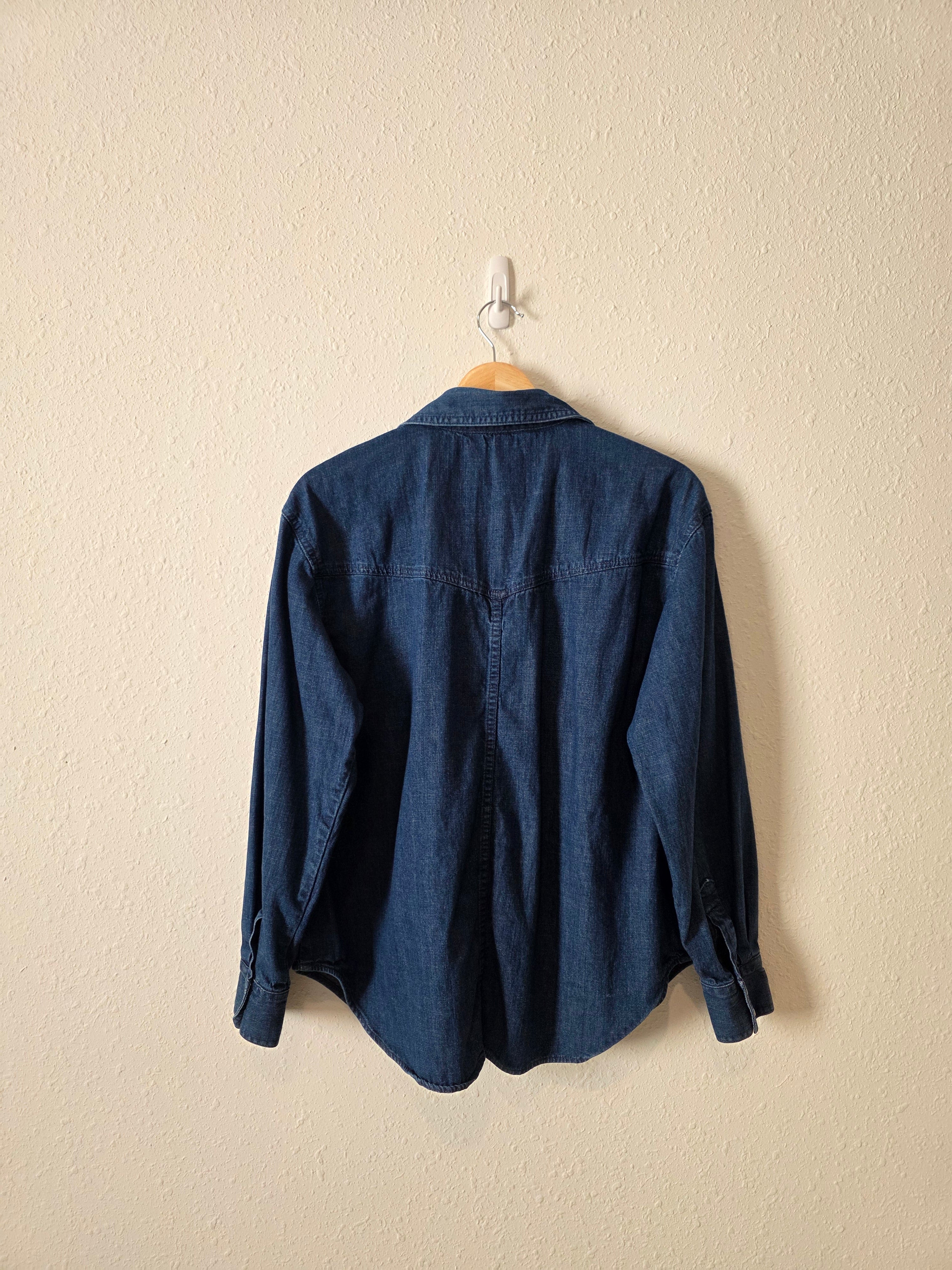 Banana Republic Denim Button Up (L)