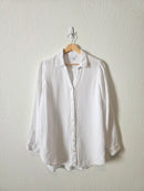 Cotton Gauze Button Up Top (M)
