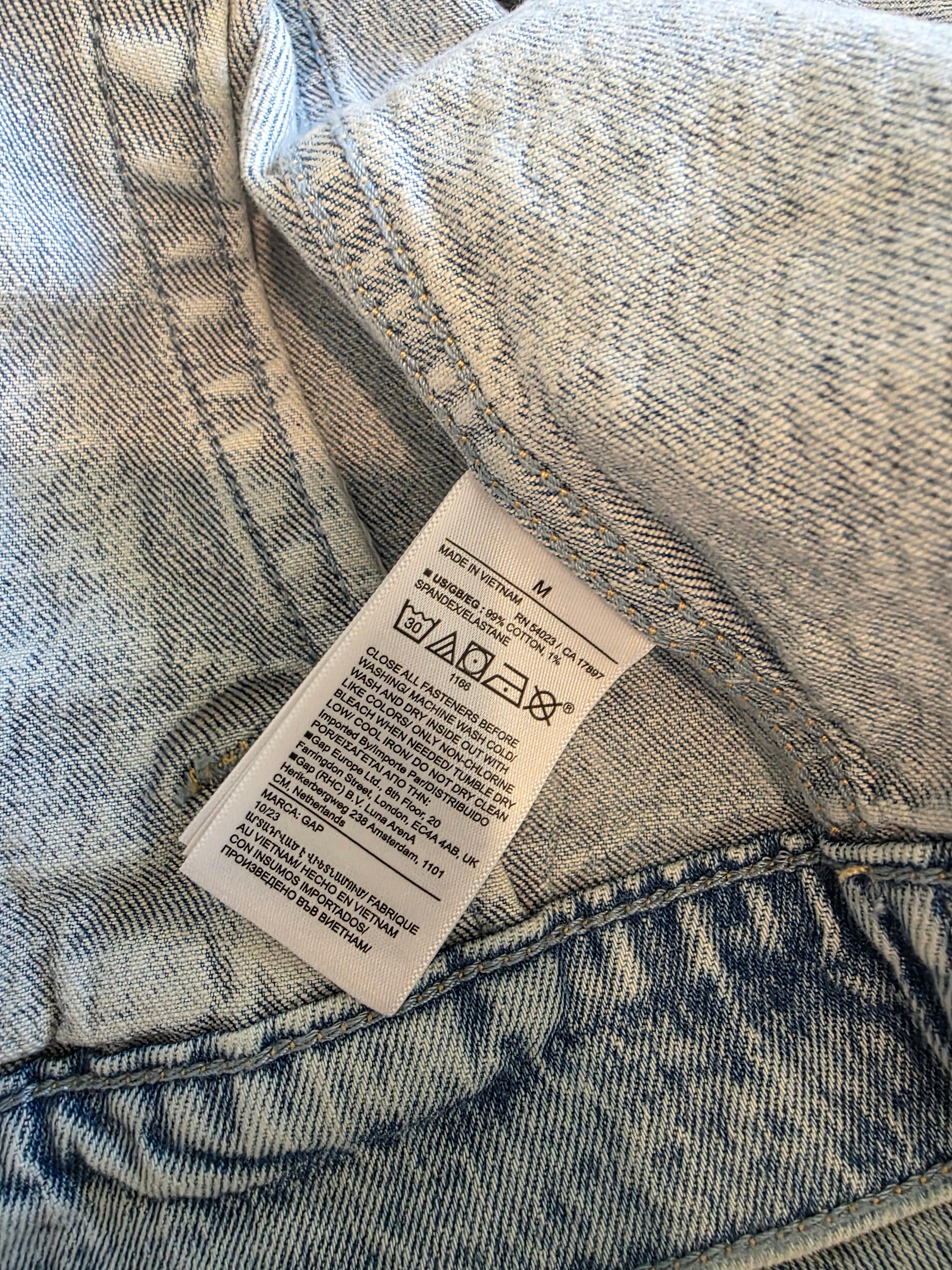 Gap Light Wash Denim Jacket (M)