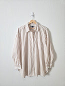 Banana Republic Striped Button Up (L)