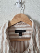 Banana Republic Striped Button Up (L)