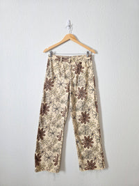 Bailey Rose Floral Straight Jeans (M)