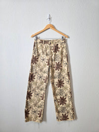 Bailey Rose Floral Straight Jeans (M)