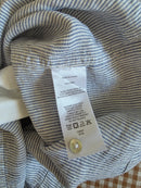 Quince Striped Linen Mini Dress (M)