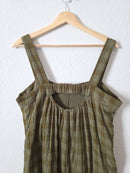 Wide Leg Checkered Jumpsuit (L)