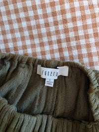 Wide Leg Checkered Jumpsuit (L)