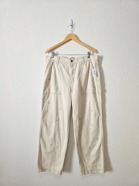 NEW Floral Embroidered Jeans (14)