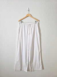 Athleta Linen Blend Wide Leg Pants (MT)
