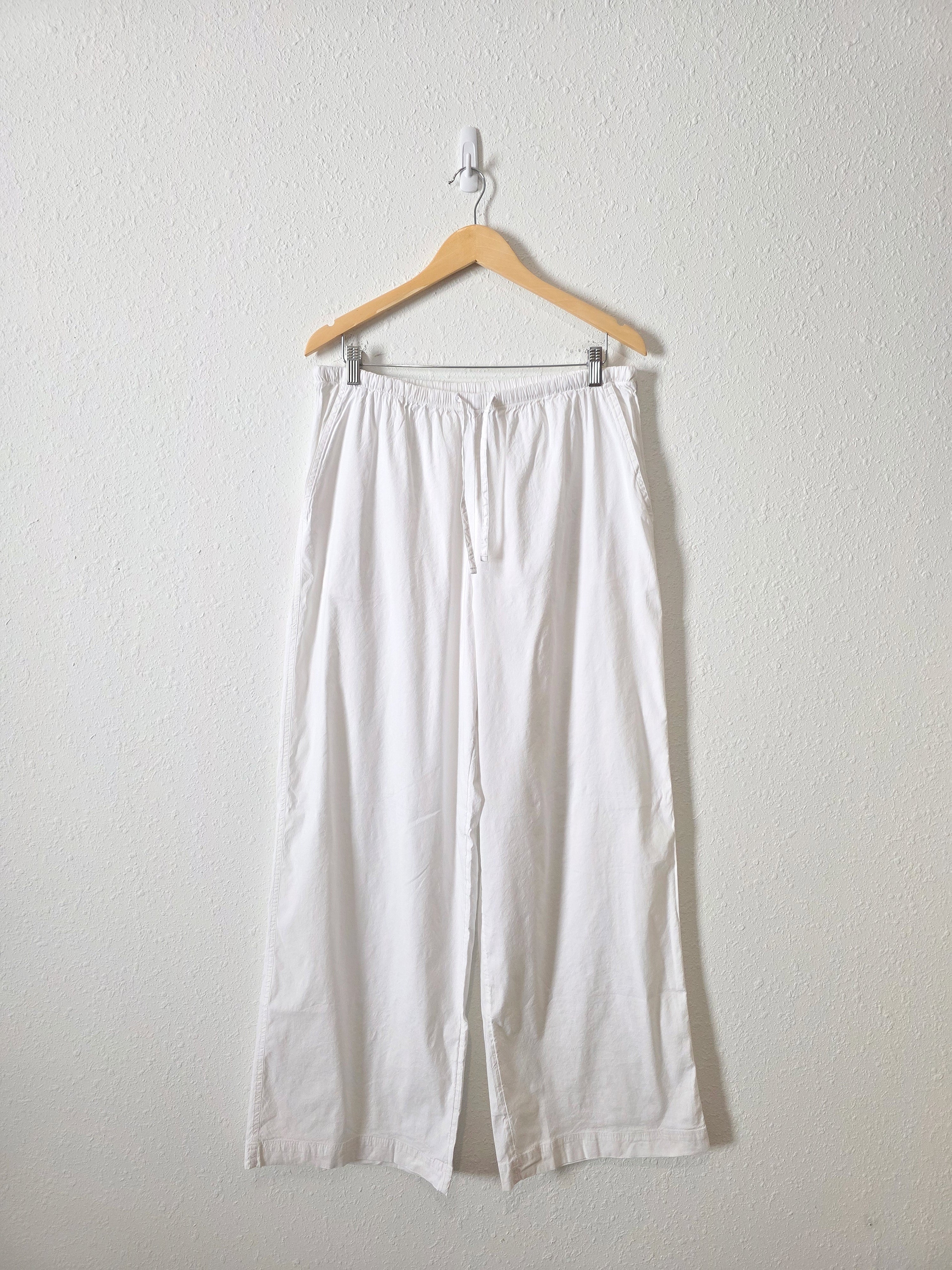 Athleta Linen Blend Wide Leg Pants (MT)