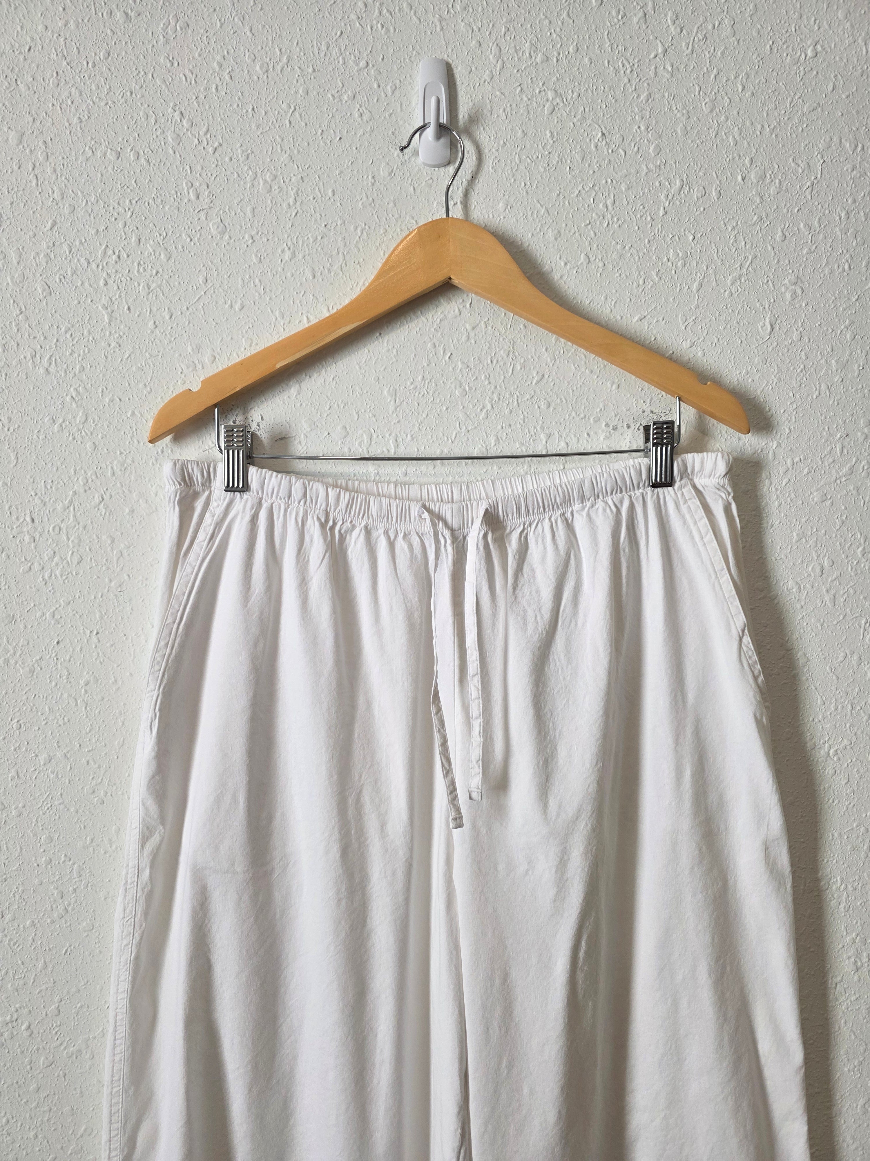 Athleta Linen Blend Wide Leg Pants (MT)