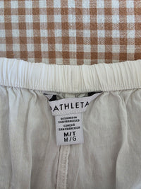 Athleta Linen Blend Wide Leg Pants (MT)