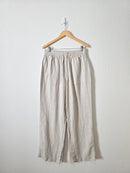 Athleta Wide Leg Linen Pants (MT)
