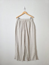 Athleta Wide Leg Linen Pants (MT)