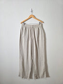 Athleta Wide Leg Linen Pants (MT)