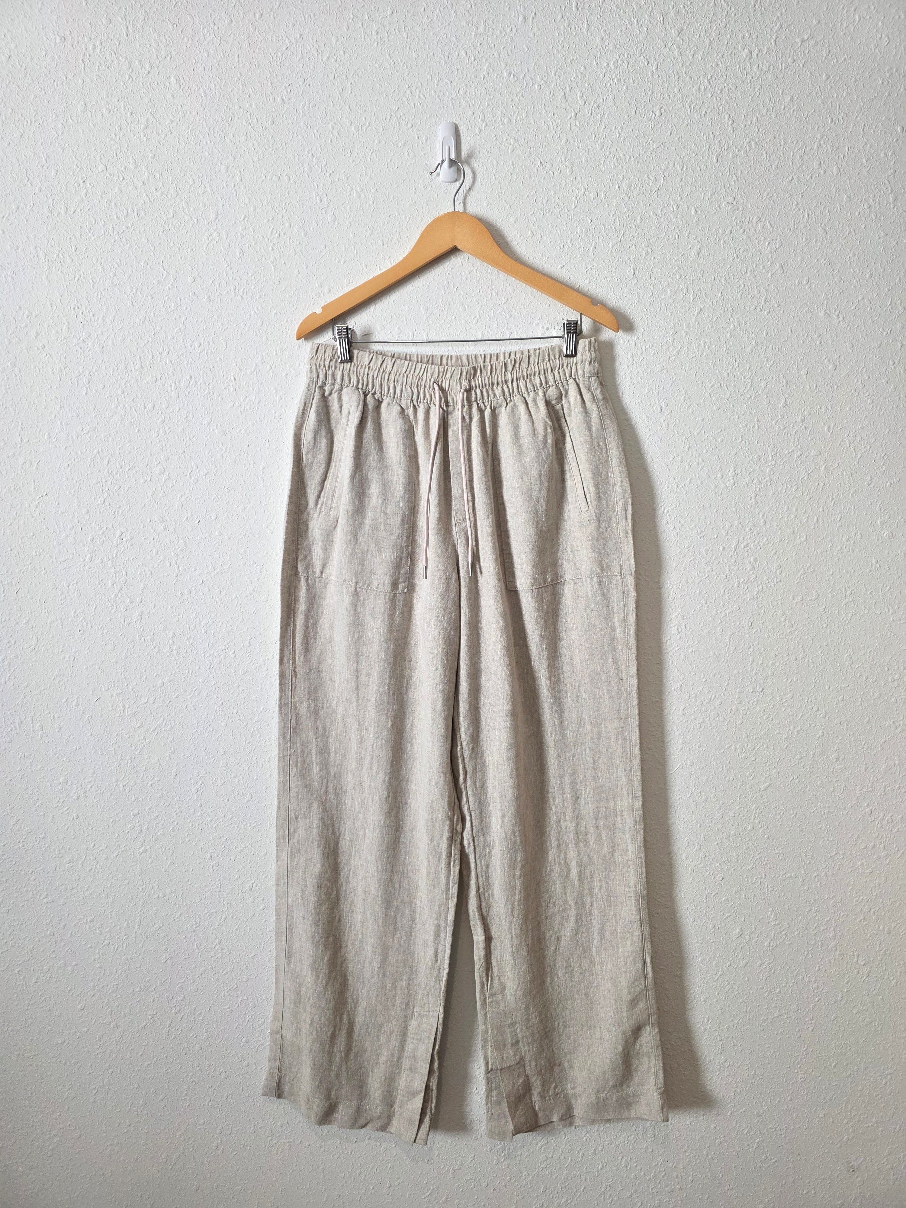 Athleta Wide Leg Linen Pants (MT)