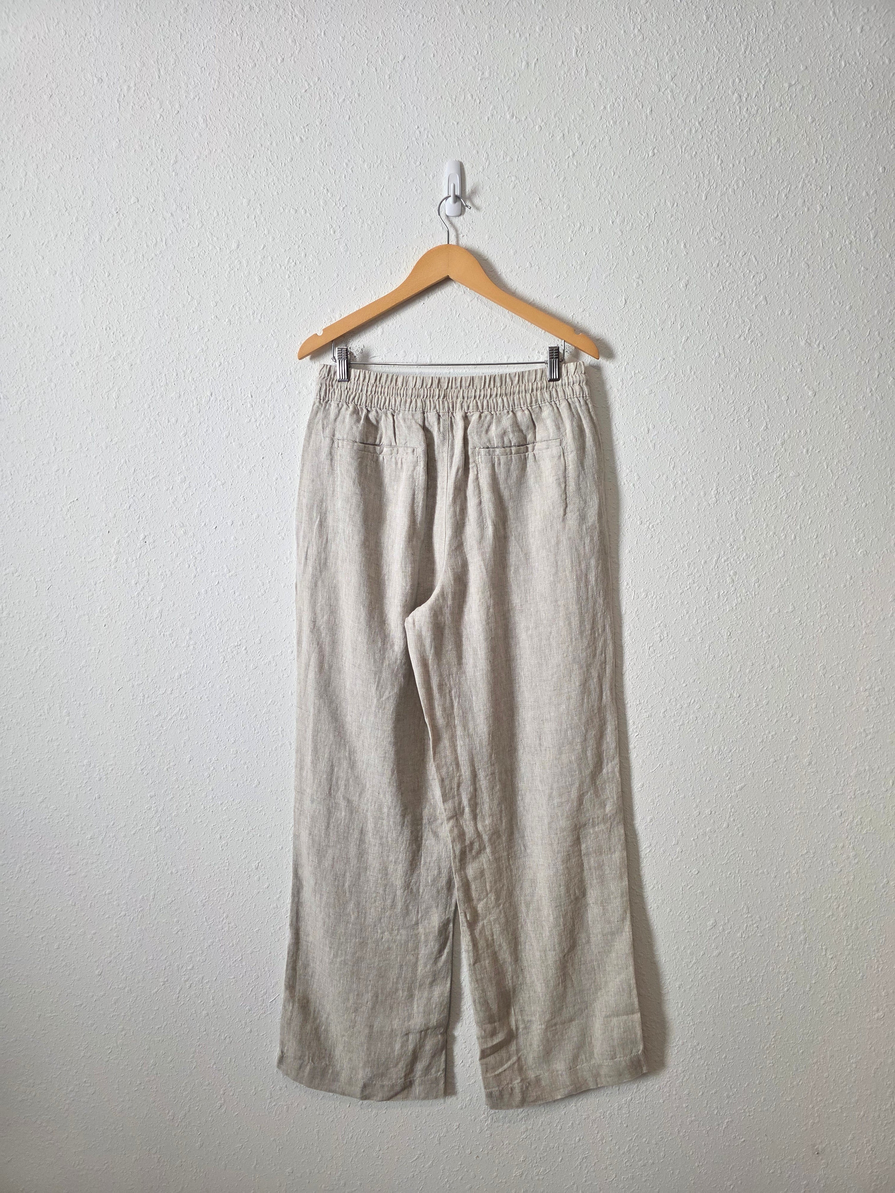 Athleta Wide Leg Linen Pants (MT)