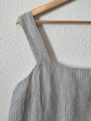 J.Crew Linen Cotton Striped Tank (M)