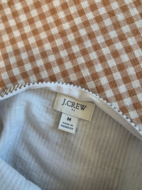 J.Crew Linen Cotton Striped Tank (M)