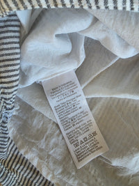 J.Crew Linen Cotton Striped Tank (M)