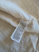 Gap Neutral Linen Button Up (M)