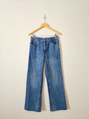 Zara High Rise Wide Leg Jeans (4)