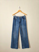 Zara High Rise Wide Leg Jeans (4)