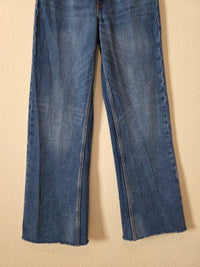 Zara High Rise Wide Leg Jeans (4)