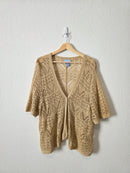 Vintage Cotton Crochet Top (1X)