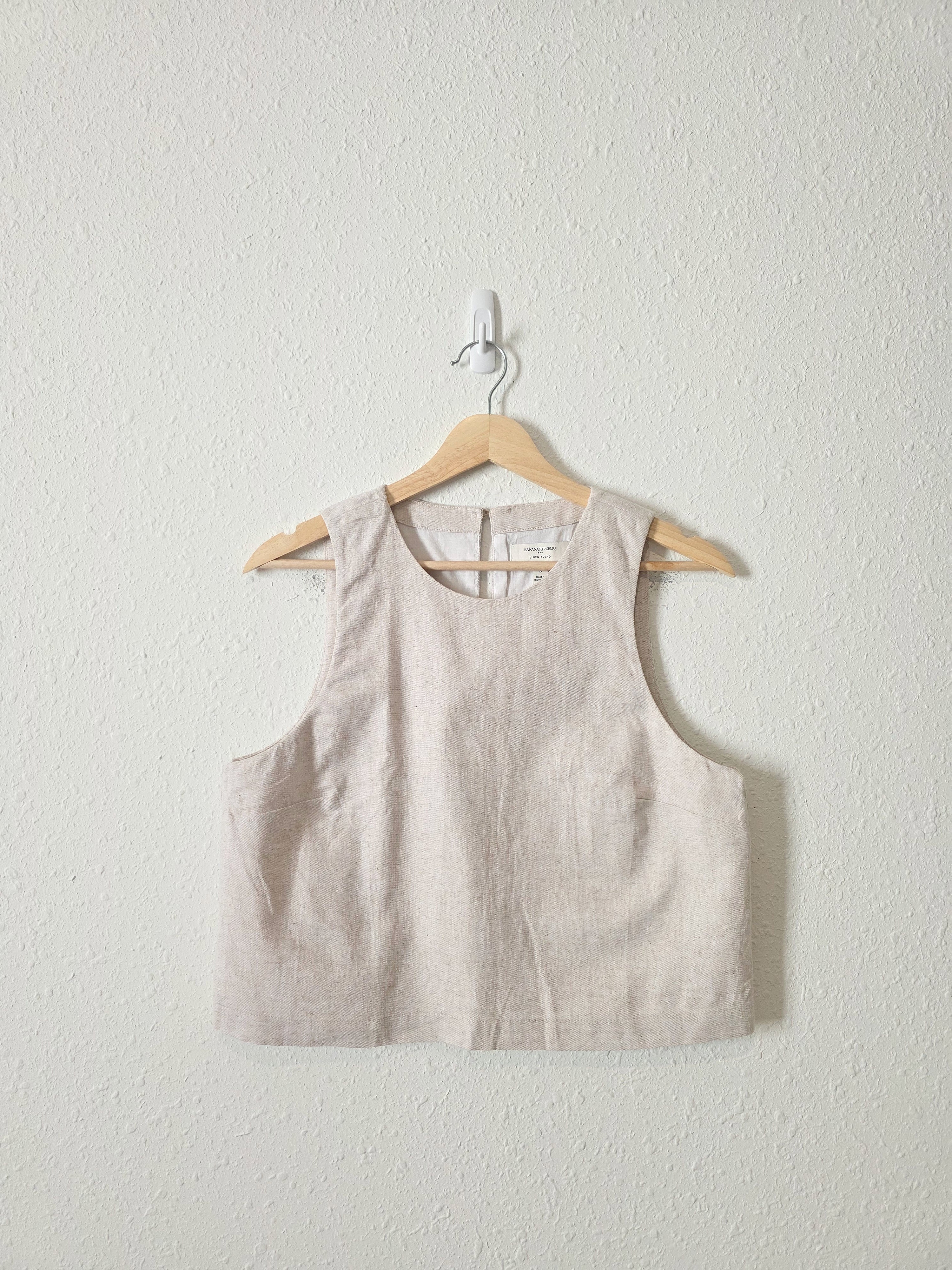 Banana Republic Linen Blend Tank (S)