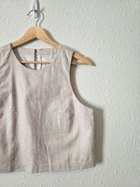 Banana Republic Linen Blend Tank (S)