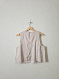 Banana Republic Linen Blend Tank (S)