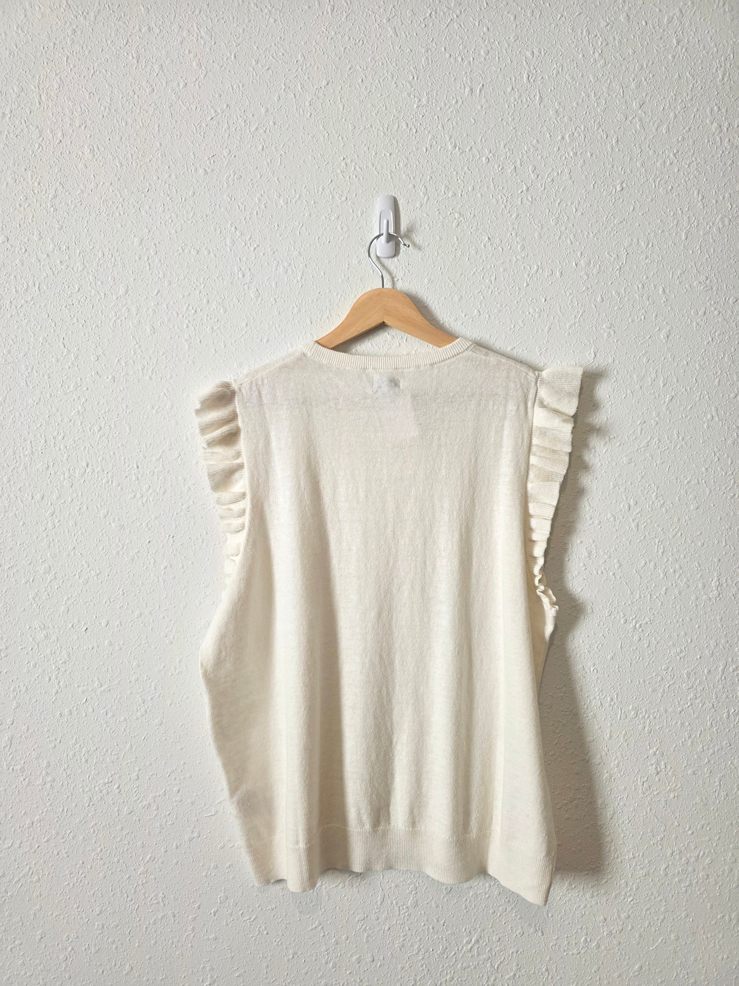 NEW J.Crew Linen Cotton Top (XL)