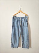 Gap Light Wash Barrel Easy Jeans (L)