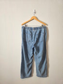 Gap Light Wash Barrel Easy Jeans (L)