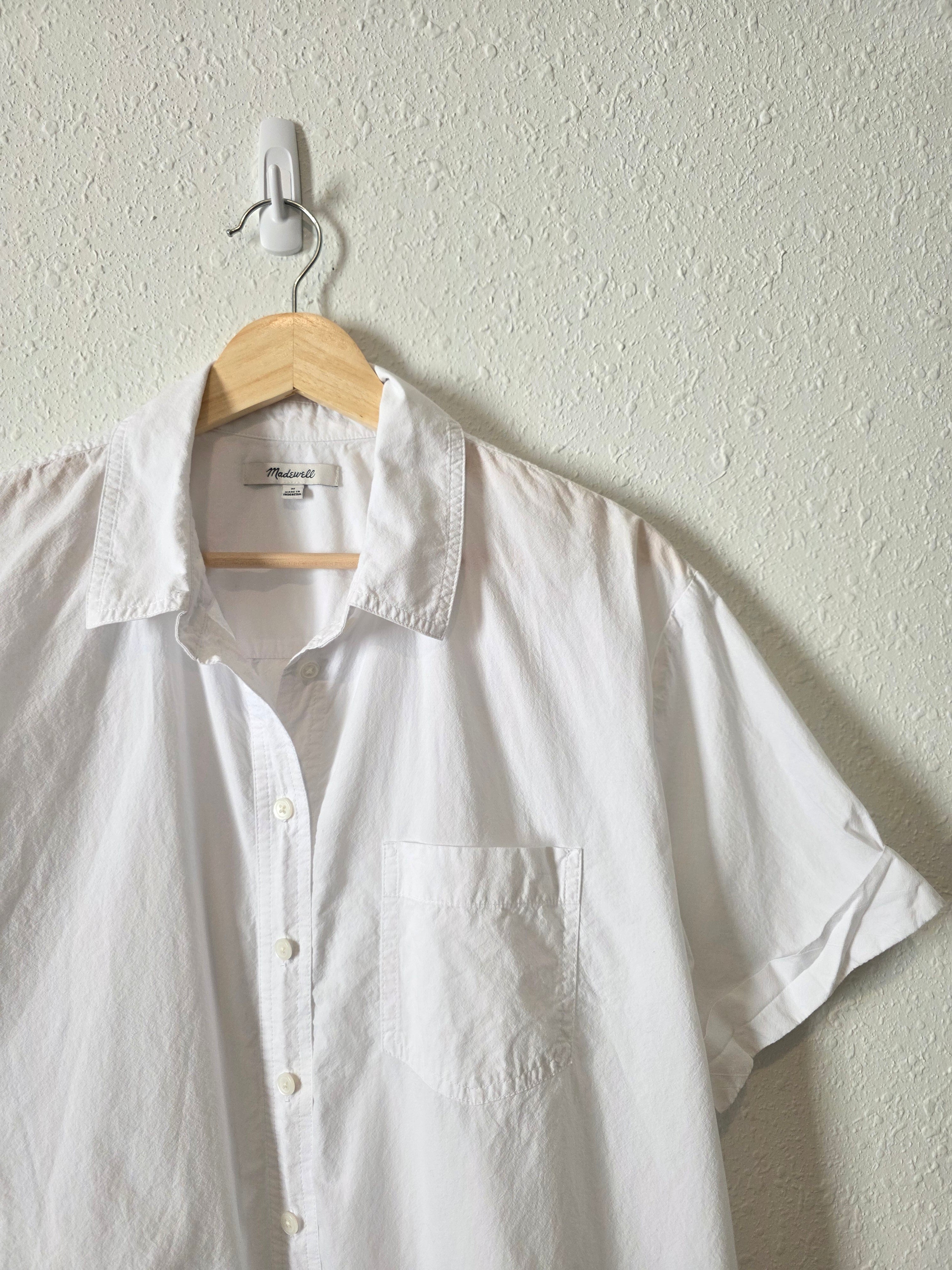 Madewell Oversized Cotton Button Up (M)