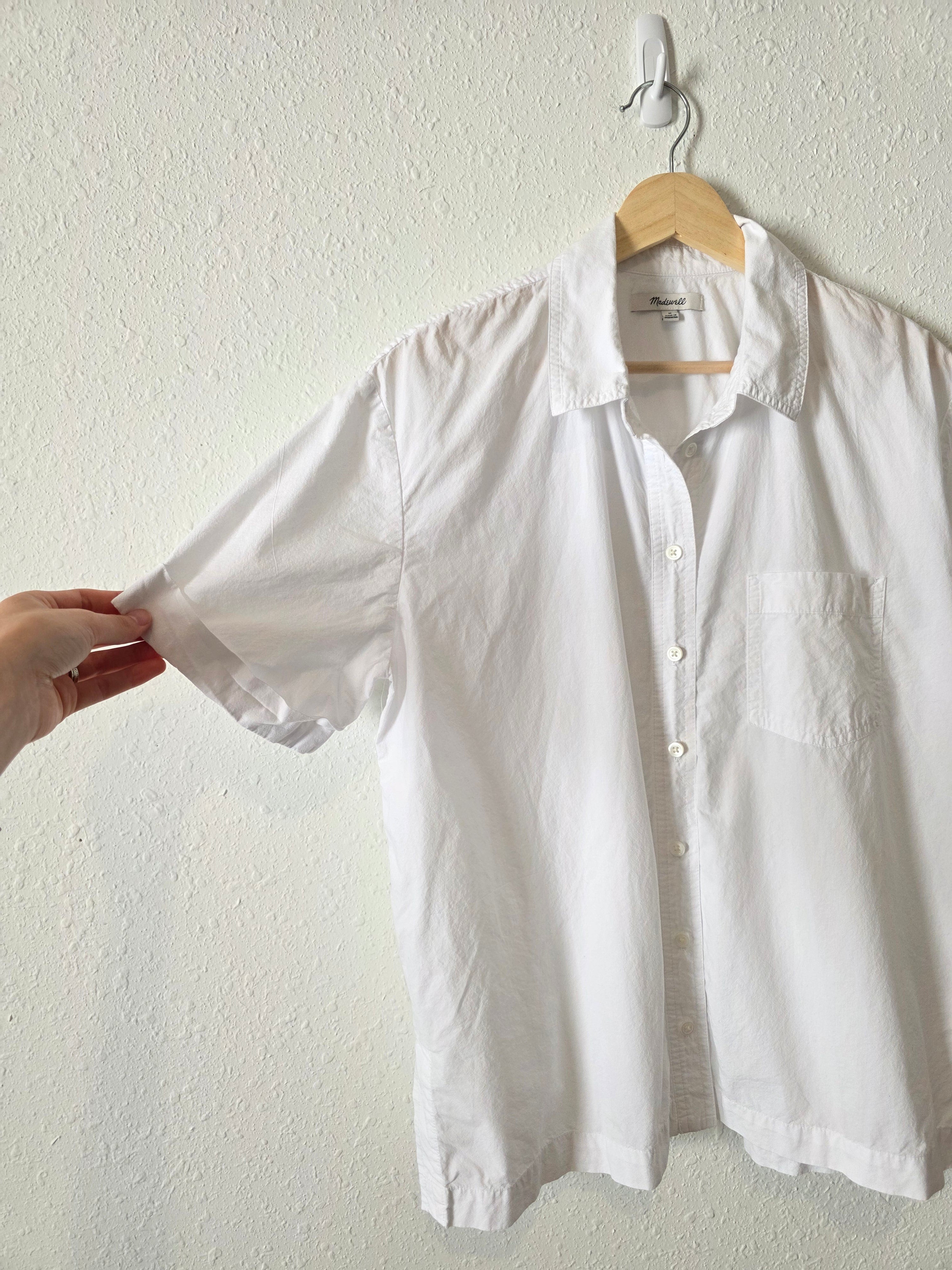 Madewell Oversized Cotton Button Up (M)