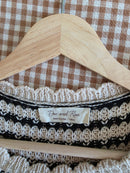 Doe & Rae Striped Knit Tank (L)