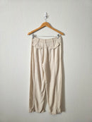 Linen Blend Wide Leg Pants (26)