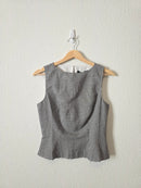 NEW Opt Gingham Linen Cotton Tank (4)