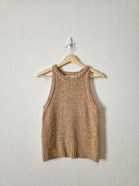 J.Crew Pointelle Knit Sweater Tank (XS)
