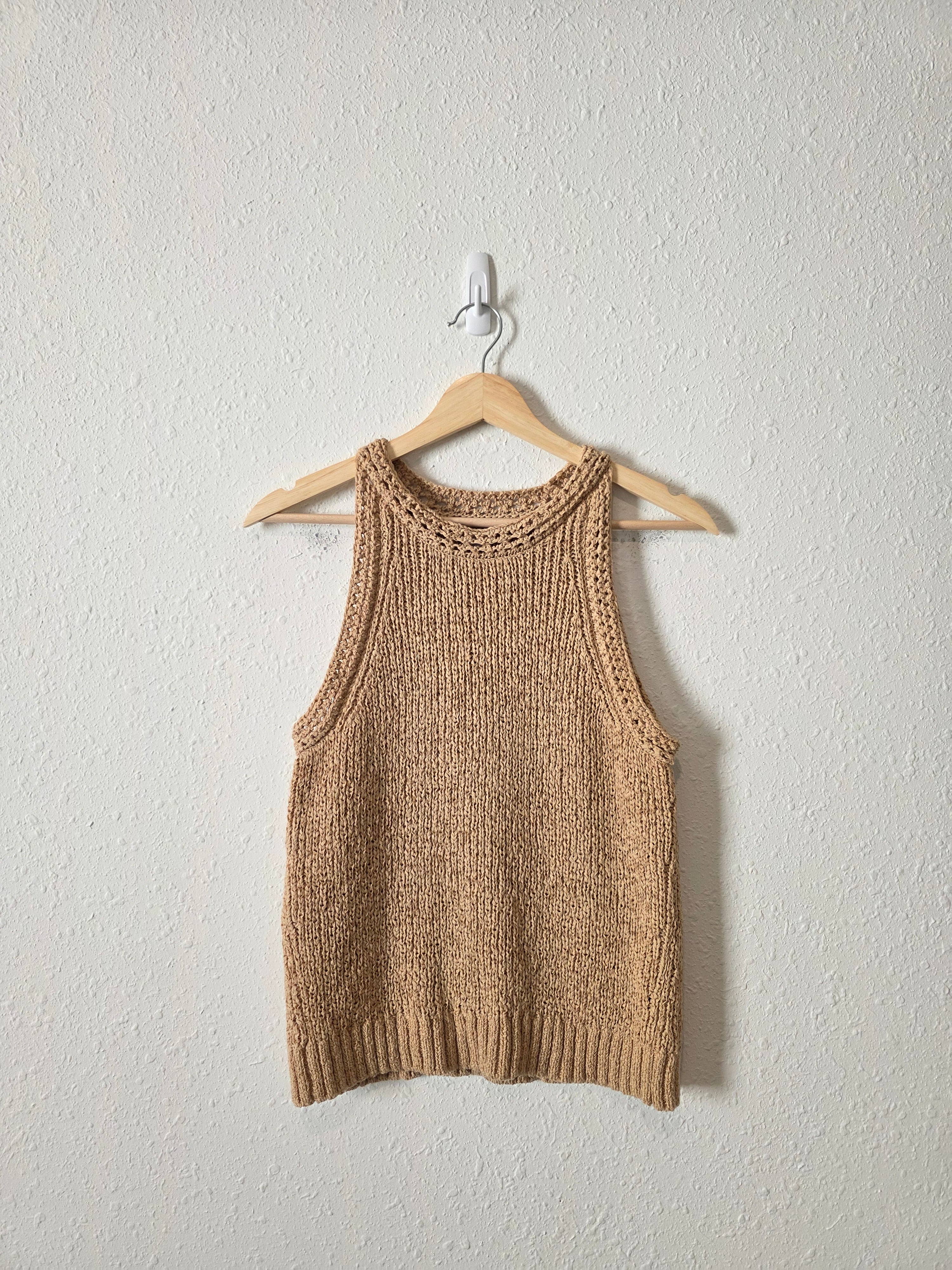 J.Crew Pointelle Knit Sweater Tank (XS)