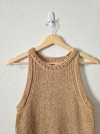 J.Crew Pointelle Knit Sweater Tank (XS)