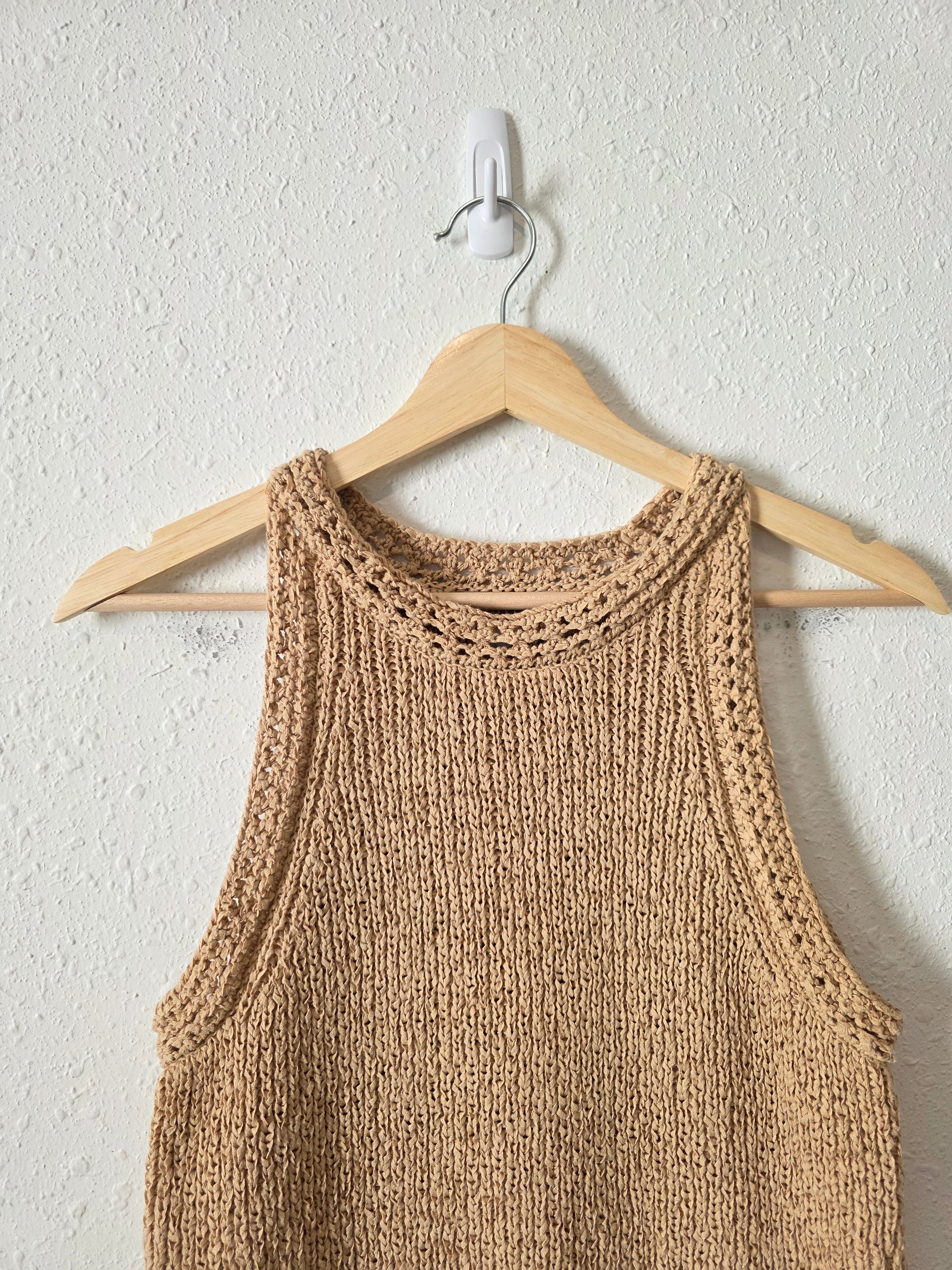 J.Crew Pointelle Knit Sweater Tank (XS)