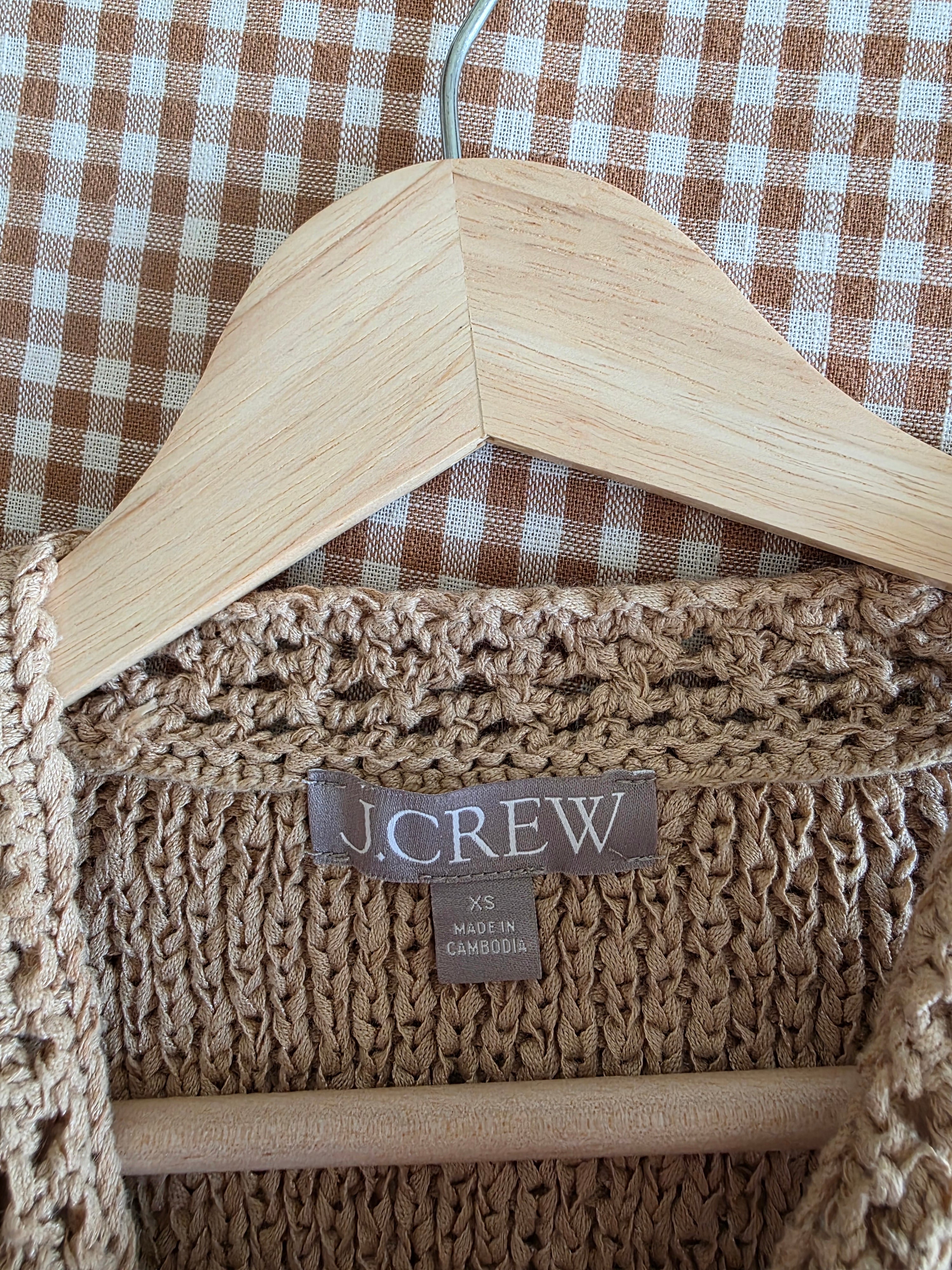 J.Crew Pointelle Knit Sweater Tank (XS)