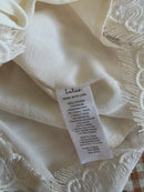 Lulus Floral Tie Front Top (S)