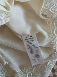 Lulus Floral Tie Front Top (S)