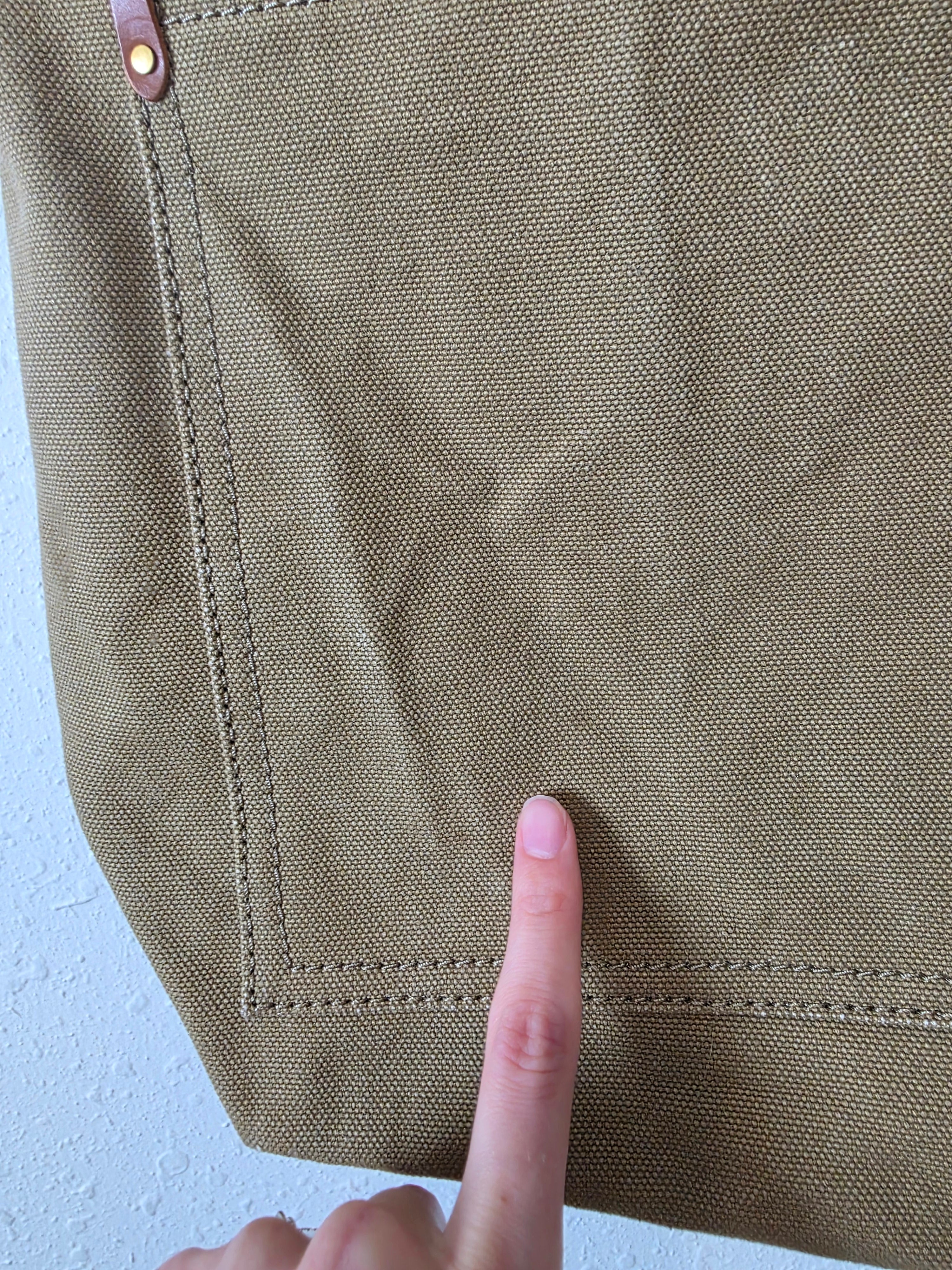 Madewell Canvas Crossbody Bag