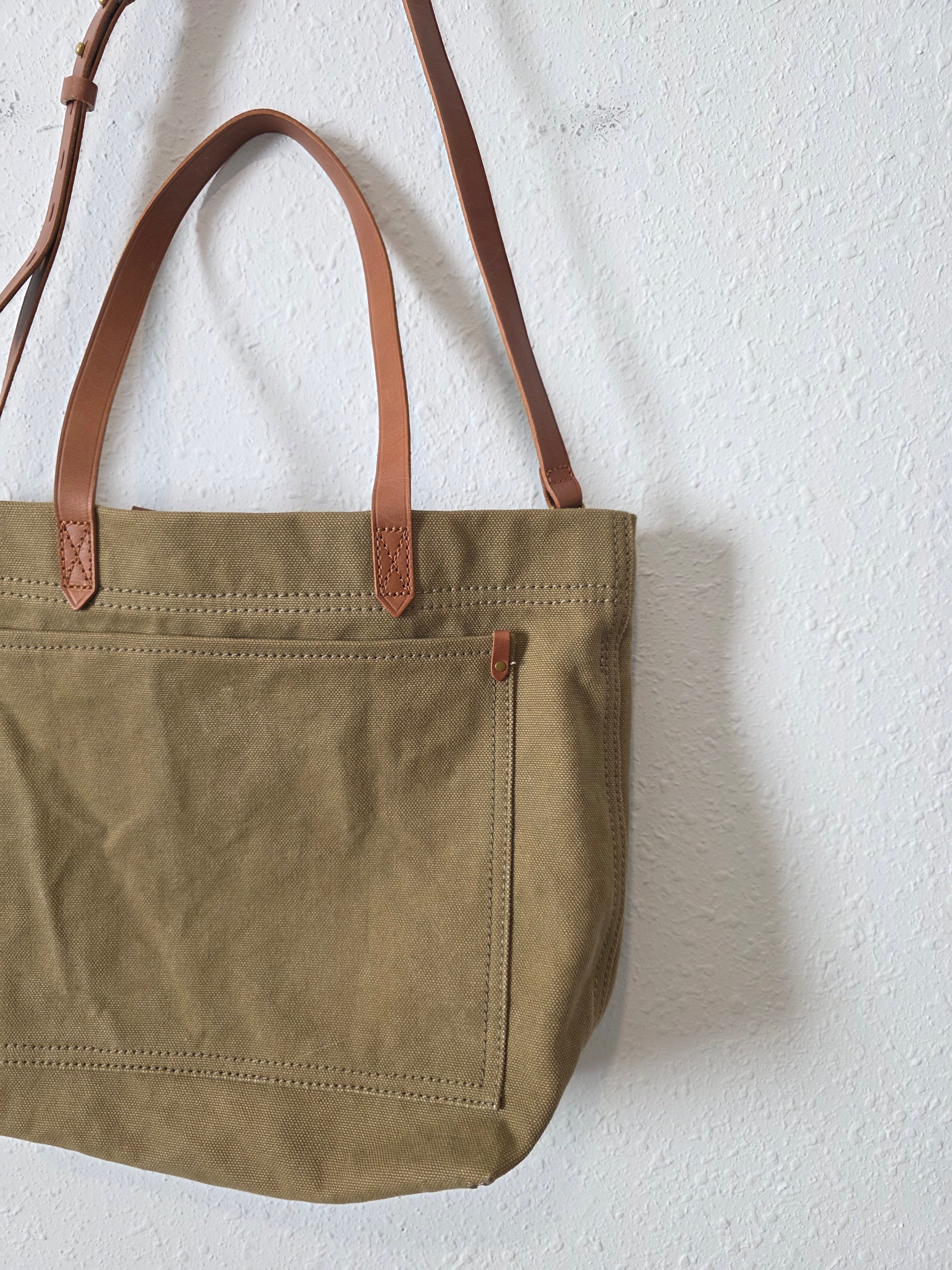 Madewell Canvas Crossbody Bag