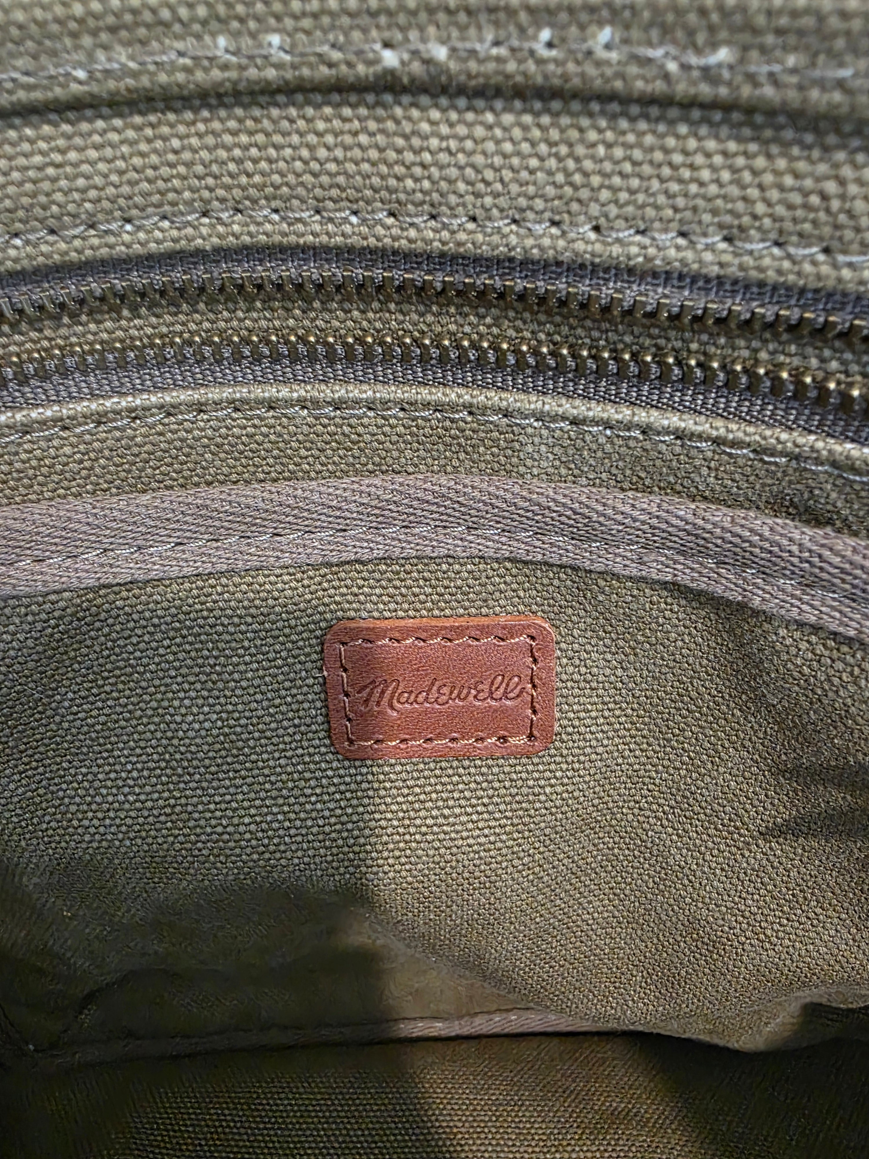 Madewell Canvas Crossbody Bag